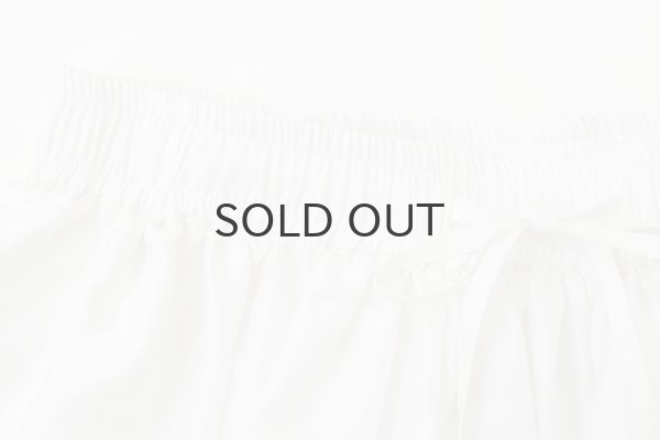 画像4: Gather Tuck Skirt (WH) (4)