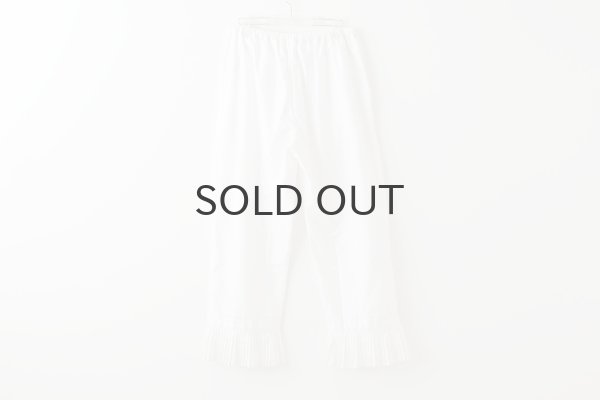 BUNON Khadi Silk Hem Tuck Pants