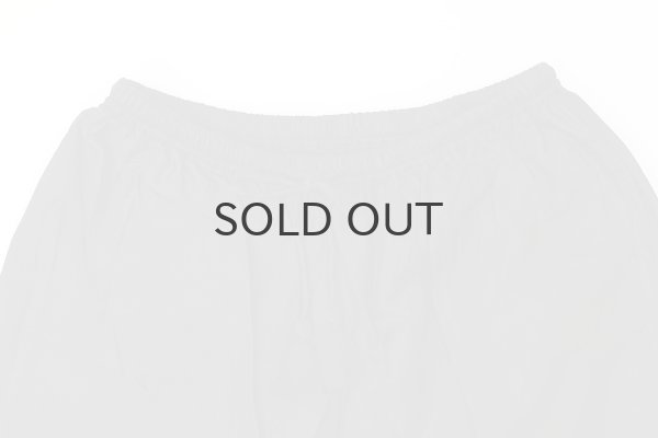 画像3: Khadi Silk Hem Tuck Pants (BK) (3)