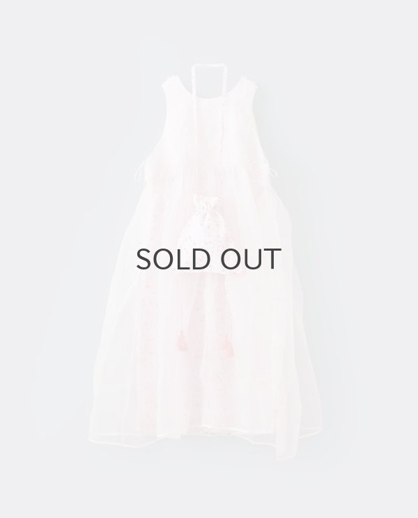 画像15: Khadi Silk Flower Print & Embroidery Tuck Pants (MCR) (15)