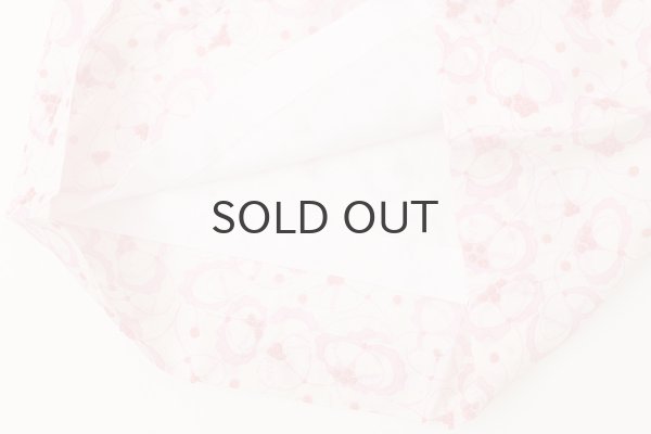 画像10: Khadi Silk Flower Print & Embroidery Tuck Pants (MCR) (10)