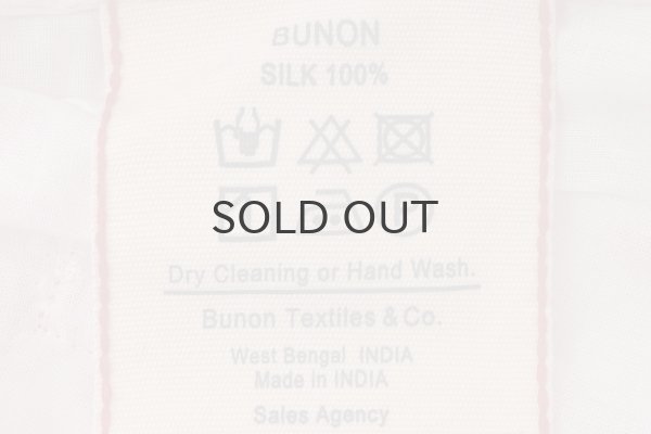 画像13: Khadi Silk Flower Print & Embroidery Tuck Pants (MCR) (13)