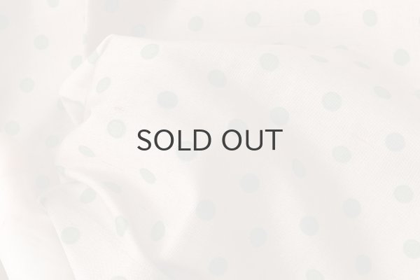 画像5: Khadi Silk Polka dots Print Back Button Sailor Blouse (C.BR) (5)