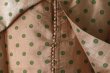 画像7: Khadi Silk Polka dots Print Back Button Sailor Blouse (C.BR) (7)