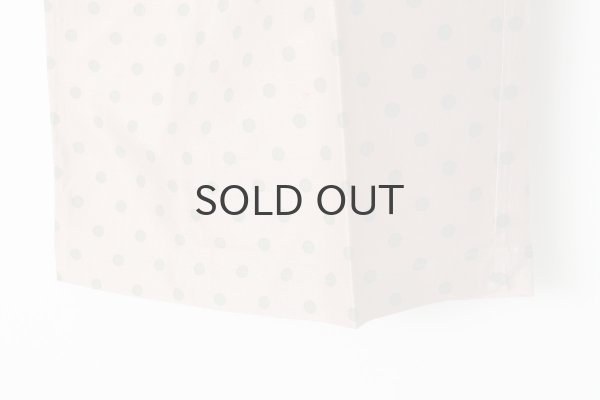 画像5: Khadi Silk Polka dots Print Tuck Pants (C.BR) (5)