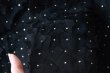 画像8: Khadi Silk Organdy & Embroidery Blouse (BK) (8)