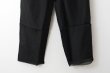 画像9: Khadi Silk Organdy & Embroidery Flap Pants (BK) (9)