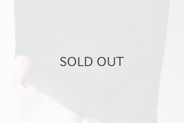 画像10: Khadi Silk Organdy & Embroidery Flap Pants (BK) (10)