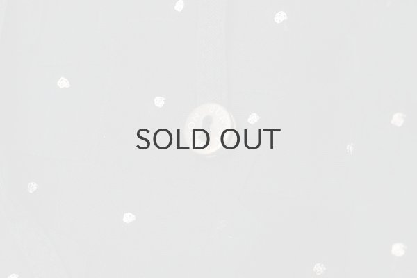 画像8: Khadi Silk Organdy & Embroidery Flap Pants (BK) (8)