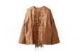 画像1: Khadi Silk Ribbon Light Jackt (C.BR) (1)