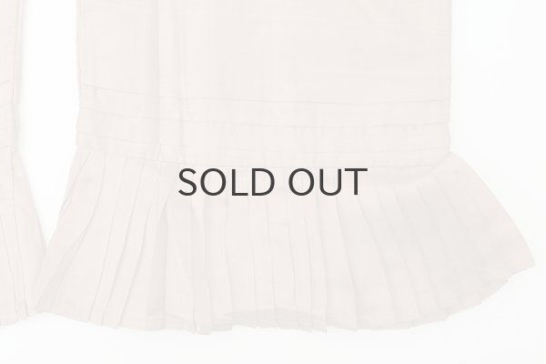 画像7: Khadi Silk Hem Tuck Pants (C.BR) (7)