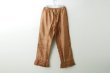 画像2: Khadi Silk Hem Tuck Pants (C.BR) (2)