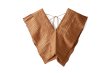 画像1: Khadi Silk Tuck Ruffle Collar (C.BR) (1)