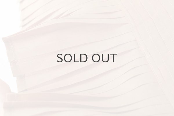 画像5: Khadi Silk Tuck Ruffle Collar (C.BR) (5)