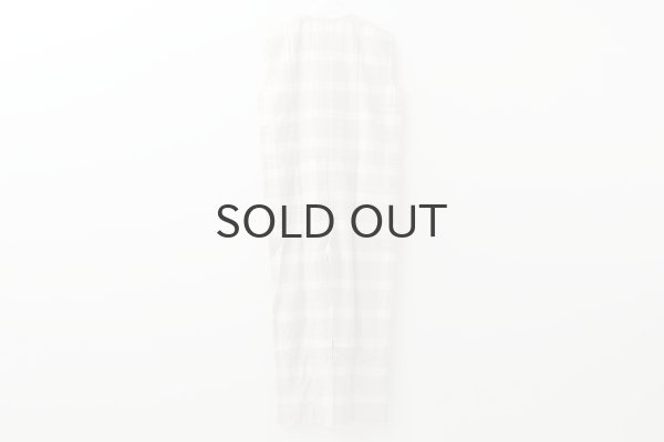 画像2: Khadi Cotton Madras Check Madras Overalls (EC) (2)