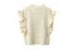 画像1: shop別注!! Hand Knit Hand Crochet Gilet (IV) (1)