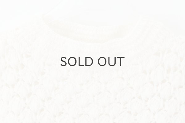 画像3: shop別注!! Hand Knit Hand Crochet Gilet (IV) (3)