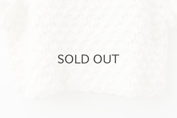 画像5: shop別注!! Hand Knit Hand Crochet Gilet (IV) (5)