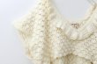 画像4: shop別注!! Hand Knit Hand Crochet Ruffle Gilet (IV) (4)