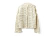 画像1: shop別注!! Hand Knit Hand Crochet Cadigan (IV) (1)