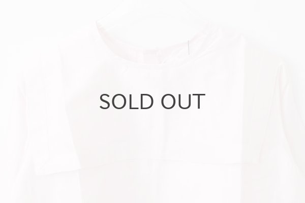 画像3: Khadi Silk Back Button Sailor Blouse (RW) (3)