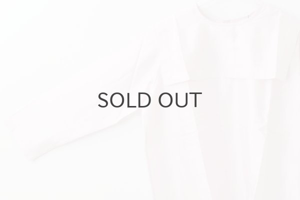 画像4: Khadi Silk Back Button Sailor Blouse (RW) (4)