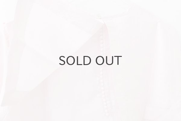 画像6: Khadi Silk Back Button Sailor Blouse (RW) (6)