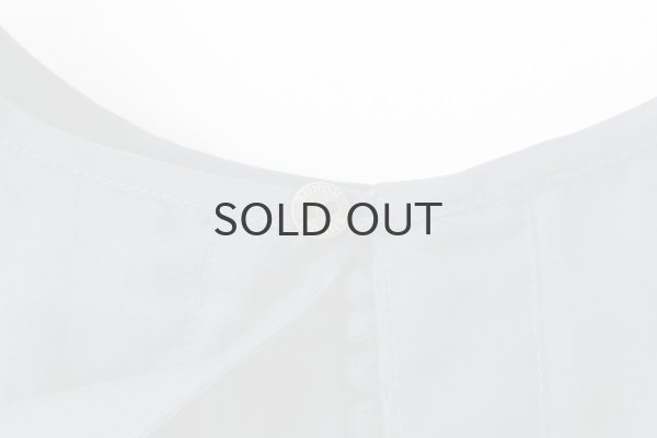 画像6: Khadi Silk Back Button Sailor Blouse (CH) (6)