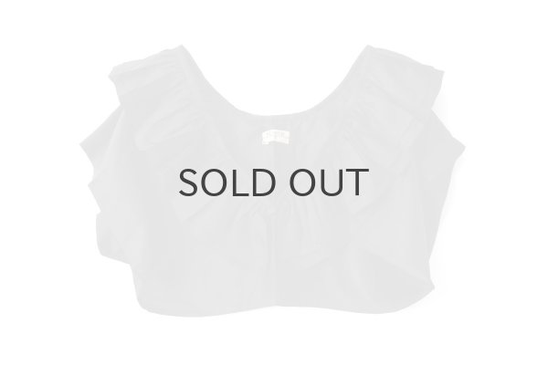 画像1: Khadi Silk Frill Gillet (BK) (1)