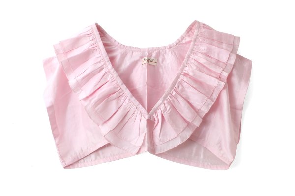 画像1: Khadi Silk Frill Gillet (RW) (1)