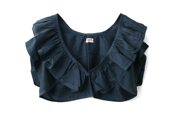 画像1: Khadi Silk Frill Gillet (CH) (1)