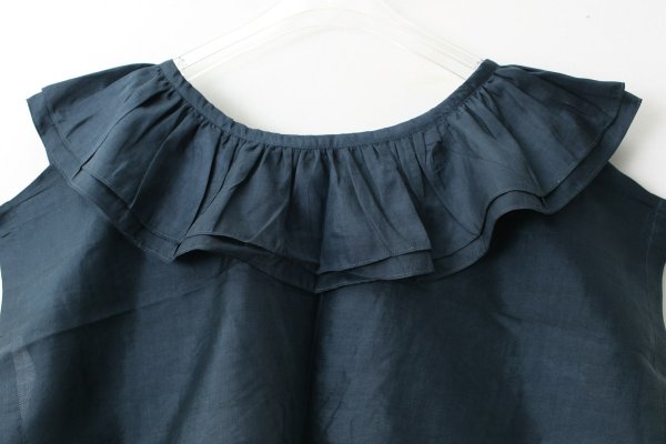 画像5: Khadi Silk Frill Gillet (CH) (5)