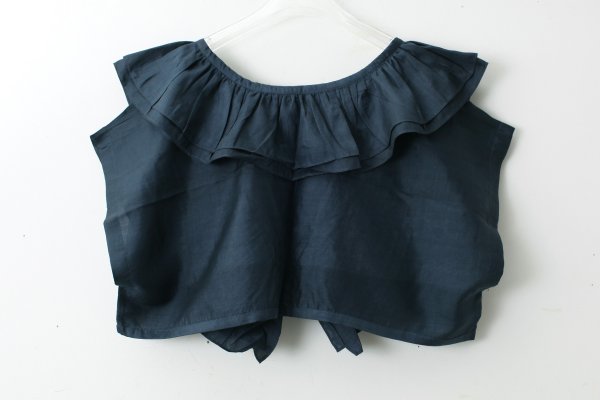 画像2: Khadi Silk Frill Gillet (CH) (2)