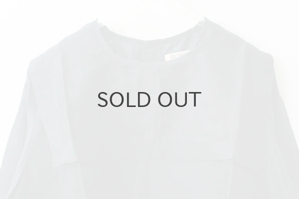 画像3: Khadi Silk Back Button Sailor Blouse (CH) (3)