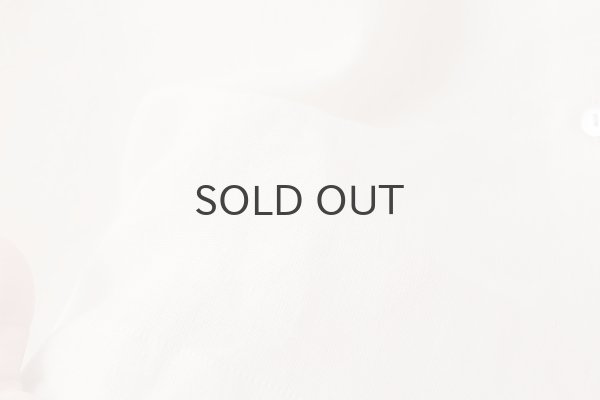 画像7: Khadi Linen Tuck Collar Blouse (EC) (7)