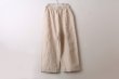 画像2: Khadi Linen Ruffle Tuck pants (EC) (2)