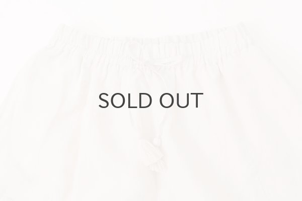 画像3: Khadi Linen Ruffle Tuck pants (EC) (3)