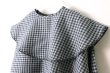 画像5: Khadi Linen Cotton Big Collar Wide Blouse (CH) (5)