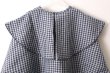 画像10: Khadi Linen Cotton Big Collar Wide Blouse (CH) (10)