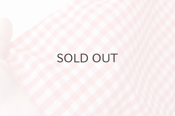 画像10: Khadi Linen Cotton Gingham Check Gingham Frill Overalls  (RD) (10)