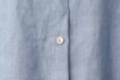 画像4: Khadi Linen Tuck Collar Blouse (LBL) (4)