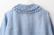 画像8: Khadi Linen Tuck Collar Blouse (LBL) (8)