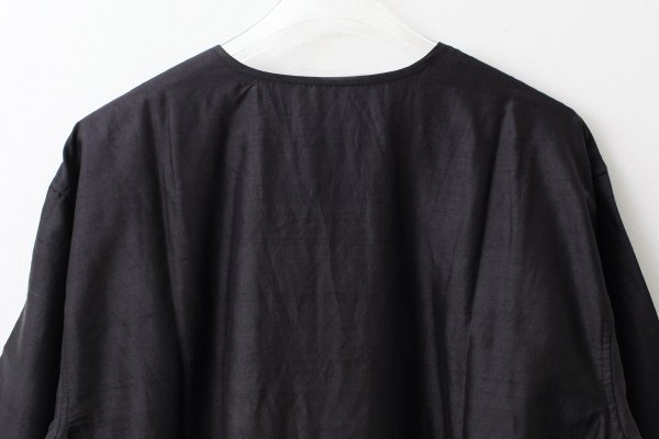 画像9: Khadi Silk Ribbon Light Jackt (BK) (9)