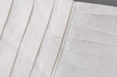 画像1: 別注!! Khadi Silk Frill Bag (RW)