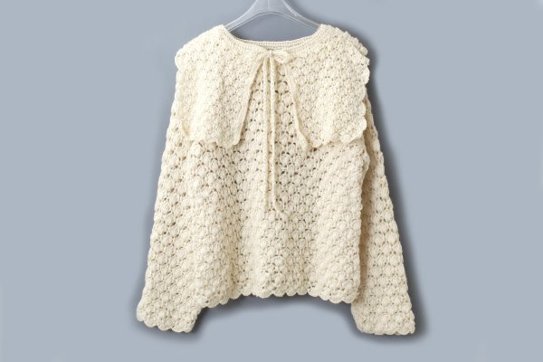 画像2: Hand Knit Hand Crochet Sailor PO (OF) (2)