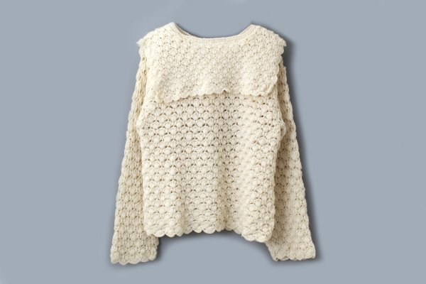 画像1: Hand Knit Hand Crochet Sailor PO (OF) (1)