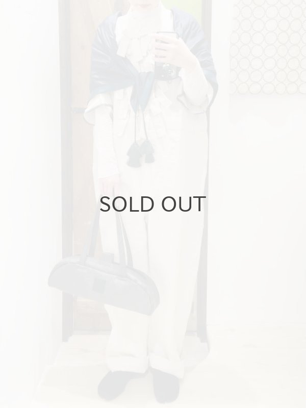 画像19: Khadi Linen Ribbon Overalls (EC) (19)
