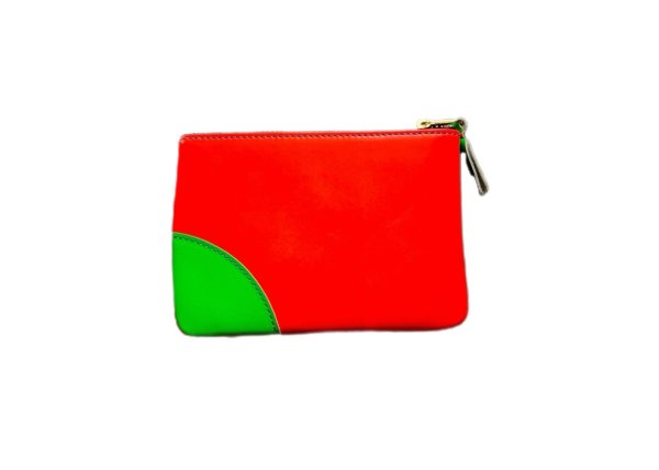 画像2: CDG WALLET SUPER FLUOポーチ  (BL) (2)