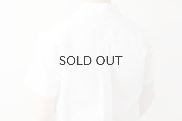 画像18: ポケット付き丸襟半袖ブラウス (WH) (18)