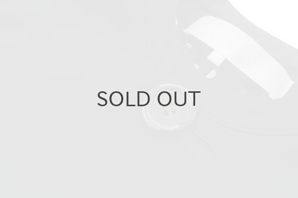 画像4: ビッグボタン ノーカラージャケット (BK) (4)